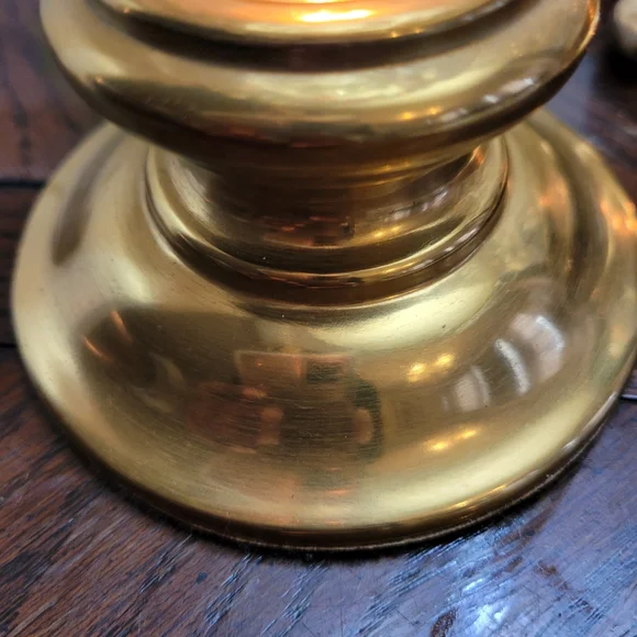 Waterford Crystal Lamp with Gold Base